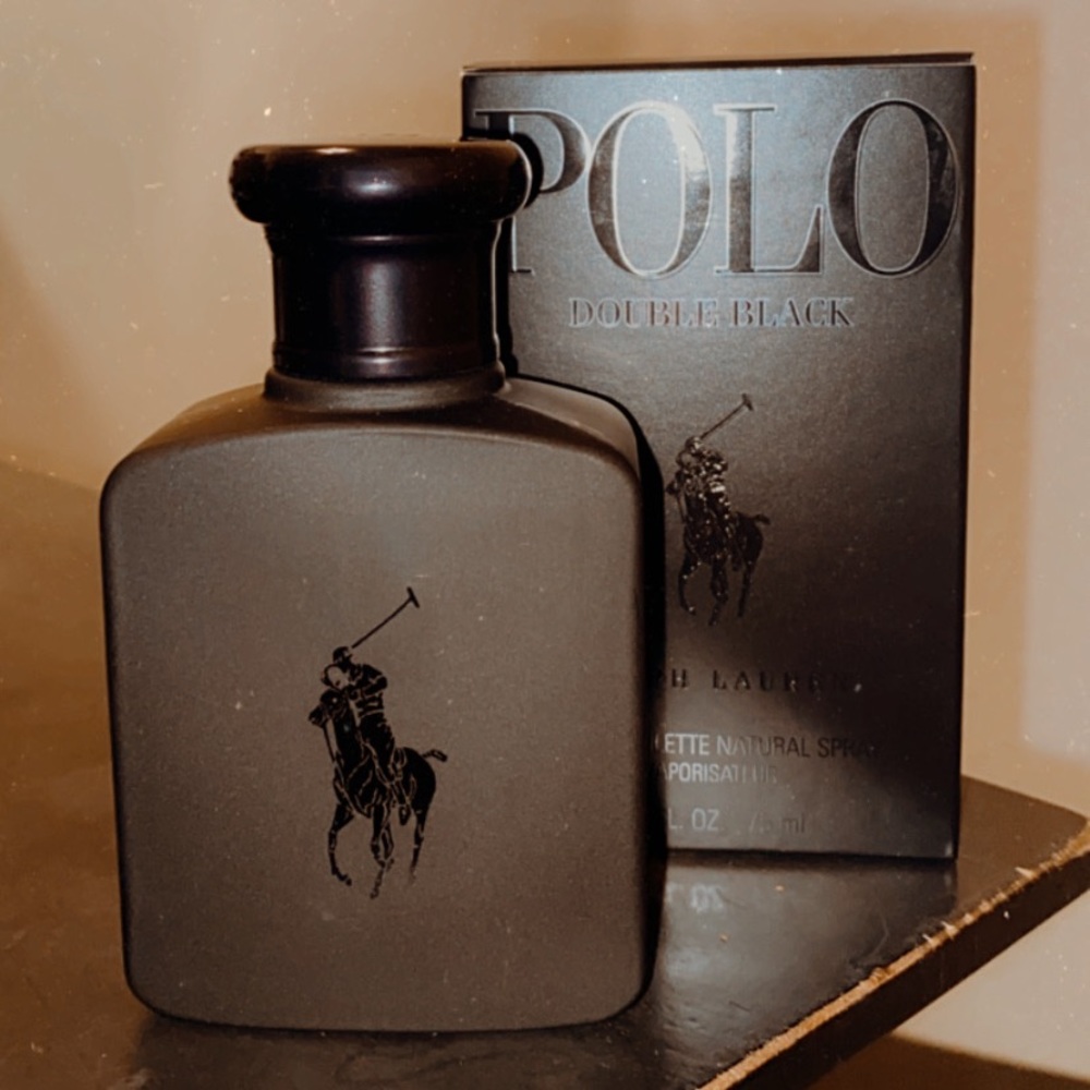 NWT Ralph Lauren polo double black cologne